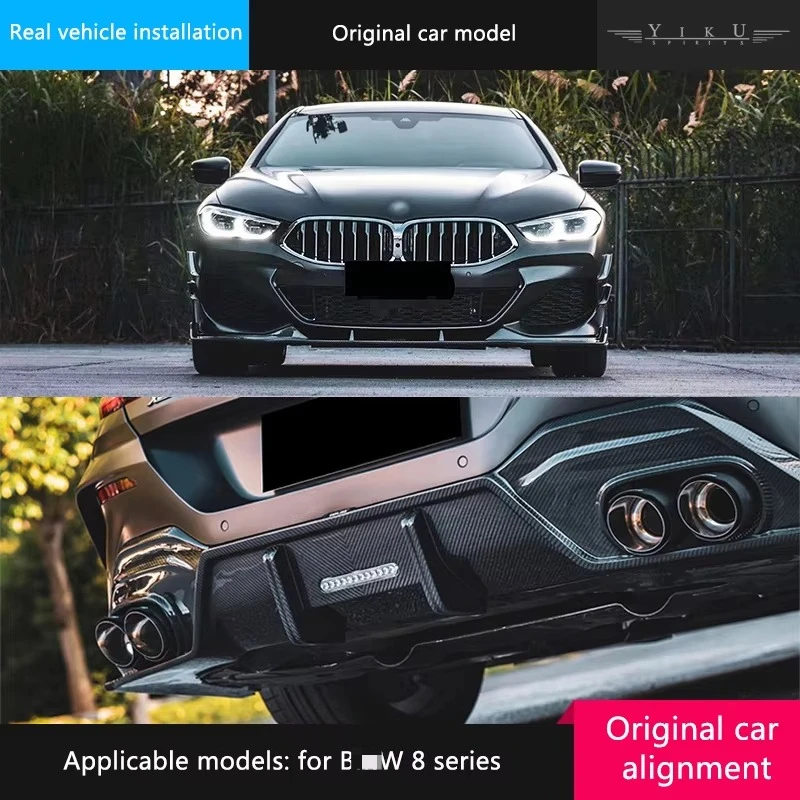 Custom made ForBM W 8 Series Accessories2-4 Doors Version G14 15 16 18-22 Modified TK Carbon Fiber Front Lip Side Skirt Rear Lip
Custom made ForBM W 8 Series Accessories2-4 Doors Version G14 15 16 18-22 Modified TK Carbon Fiber Front Lip Side Skirt Rear Lip