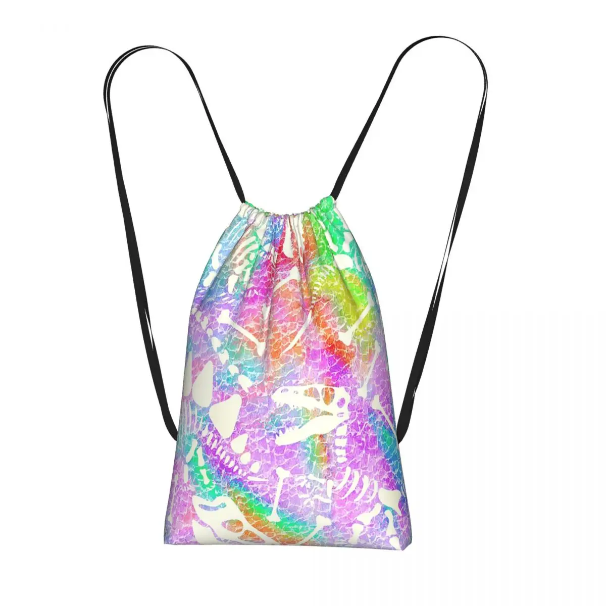 Rainbow Dinosaur Fossils Unearthed Backpacks Fashion Drawstring Bags Sports Bag Book Bags for Man Woman School
Rainbow Dinosaur Fossils Unearthed Backpacks Fashion Drawstring Bags Sports Bag Book Bags for Man Woman School