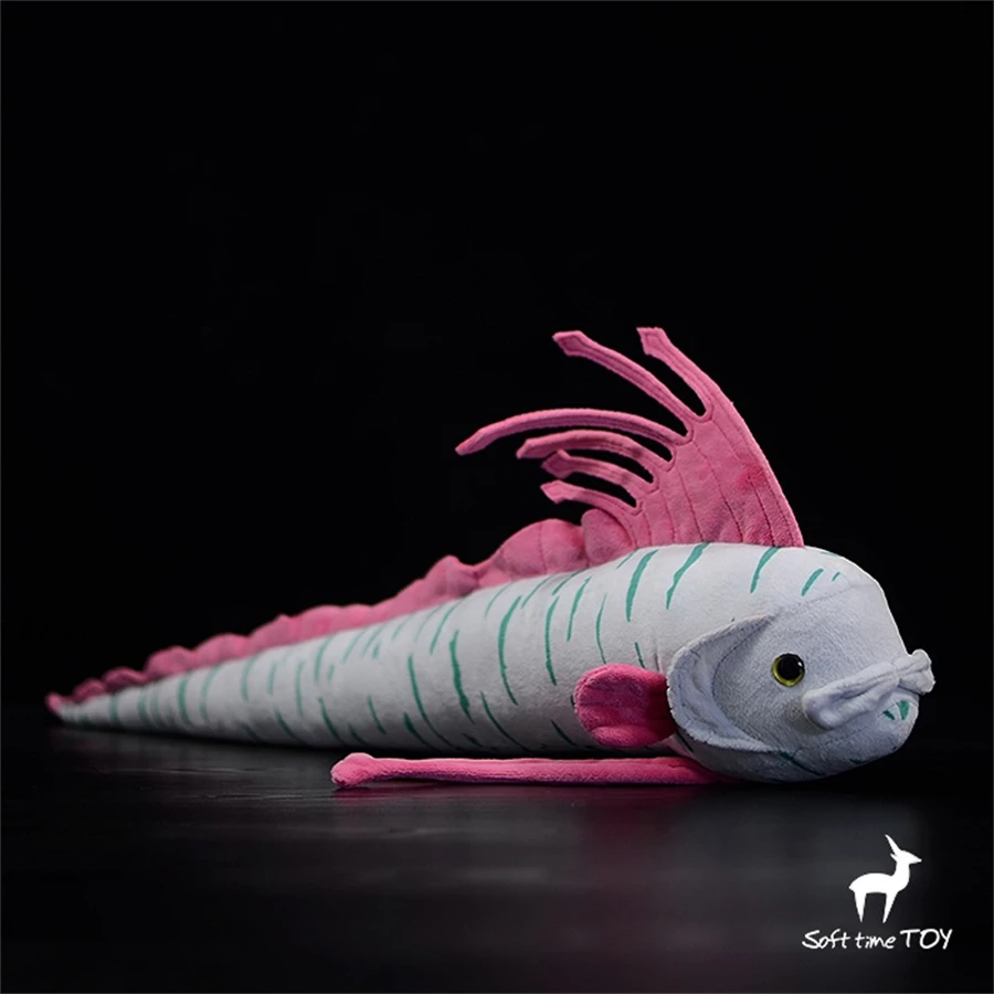 Oarfish высококачественное аниме милая плюшевая игрушка в виде морской змеи, реалистичные игрушки, Имитация животных, мягкая кукла, игрушка Kawai, подарки для детей
Oarfish высококачественное аниме милая плюшевая игрушка в виде морской змеи, реалистичные игрушки, Имитация животных, мягкая кукла, игрушка Kawai, подарки для детей