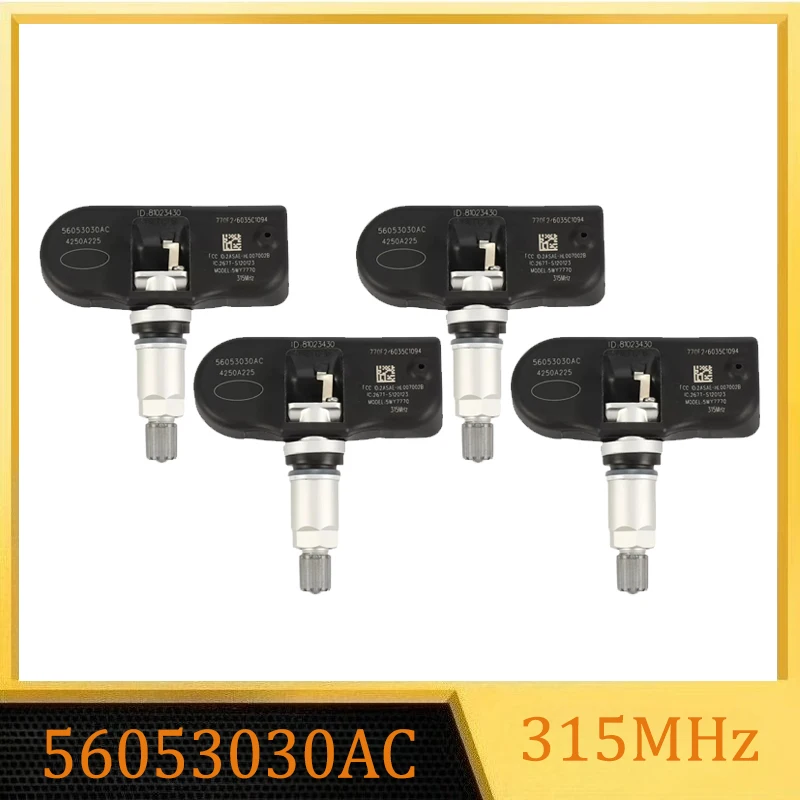 Tire Pressure Sensor 56053030AC 56053030AB For 2007-2011 Chrysler Aspen Crossfire Pacifica Sebring CHRYSLER 200 300 Black TPMS
Tire Pressure Sensor 56053030AC 56053030AB For 2007-2011 Chrysler Aspen Crossfire Pacifica Sebring CHRYSLER 200 300 Black TPMS