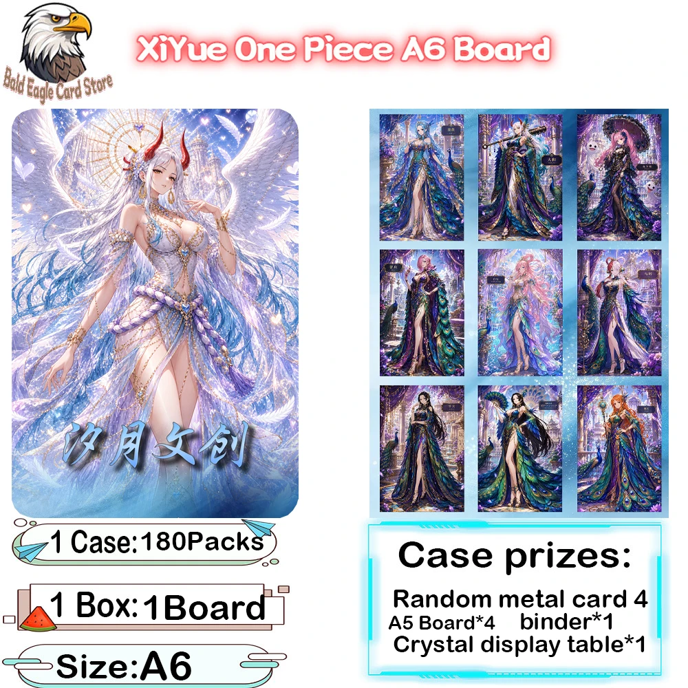 Wholesale New 2026 XiYue Goddess Waifu Board One Piece Anime A6 Acrylic Board Collection Card Color Paper Collector's Set
Wholesale New 2026 XiYue Goddess Waifu Board One Piece Anime A6 Acrylic Board Collection Card Color Paper Collector's Set
