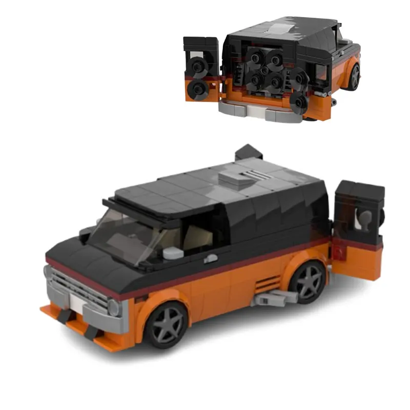 347-piece small particle building blocks MOC 8-stud bread van/travel car toy vehicle gift s
347-piece small particle building blocks MOC 8-stud bread van/travel car toy vehicle gift s