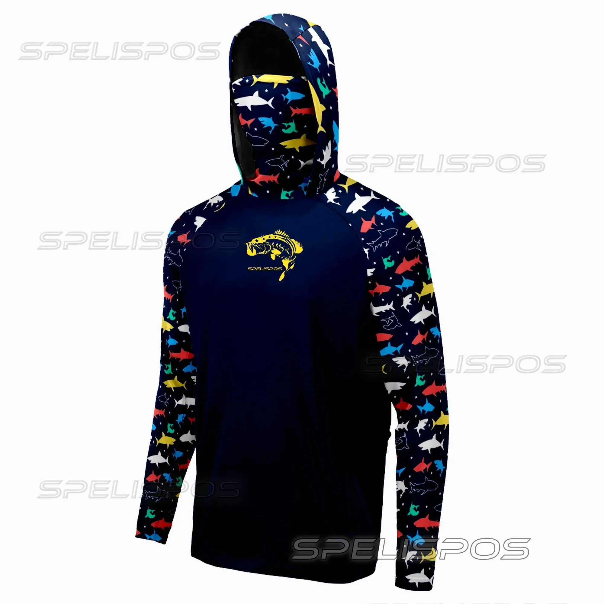 Summer Fishing Mask Hoodie Men Long Sleeve Clothes Breathable Fishing Jersey Sun Protection Camouflage Fishing Shirts
Summer Fishing Mask Hoodie Men Long Sleeve Clothes Breathable Fishing Jersey Sun Protection Camouflage Fishing Shirts