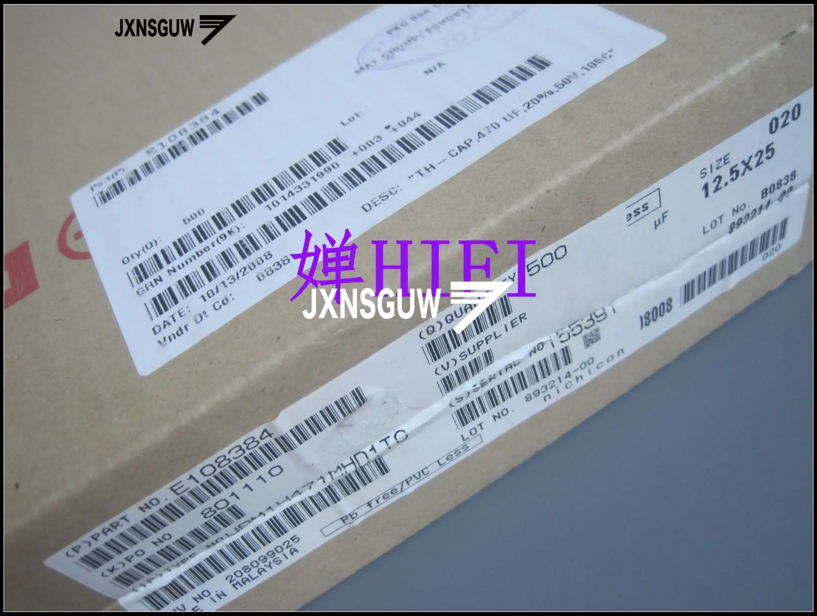 20PCS/lot original NICHICON PM 50V470UF 12.5X25MM 470UF 50V Aluminum electrolytic capacitor 105c free Shipping
20PCS/lot original NICHICON PM 50V470UF 12.5X25MM 470UF 50V Aluminum electrolytic capacitor 105c free Shipping