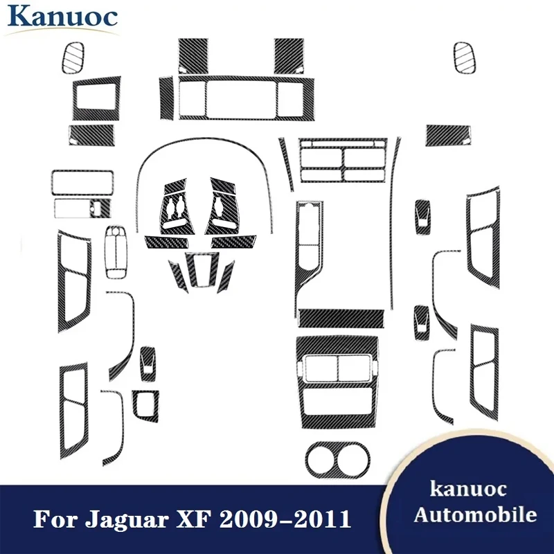 Набор наклеек из углеродного волокна для Jaguar XF 2009 2010 2011, декоративные аксессуары для салона автомобиля, различные детали, черная отделка для стайлинга
Набор наклеек из углеродного волокна для Jaguar XF 2009 2010 2011, декоративные аксессуары для салона автомобиля, различные детали, черная отделка для стайлинга