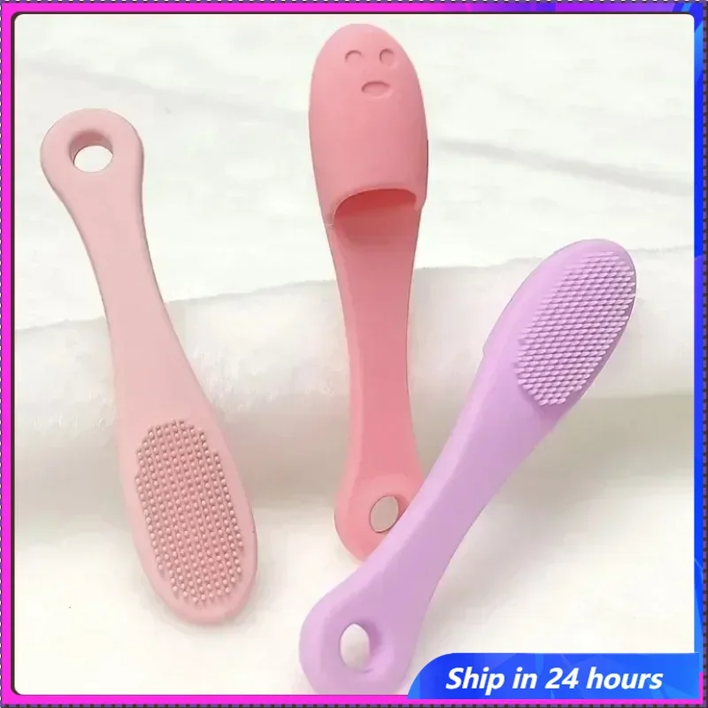 Facial Pore Silicone Cleaning Brush Face Nasal Double-side Massage Brushes Soft Nose Head Wash Brush Beauty Skin Care Clean Tool
Facial Pore Silicone Cleaning Brush Face Nasal Double-side Massage Brushes Soft Nose Head Wash Brush Beauty Skin Care Clean Tool