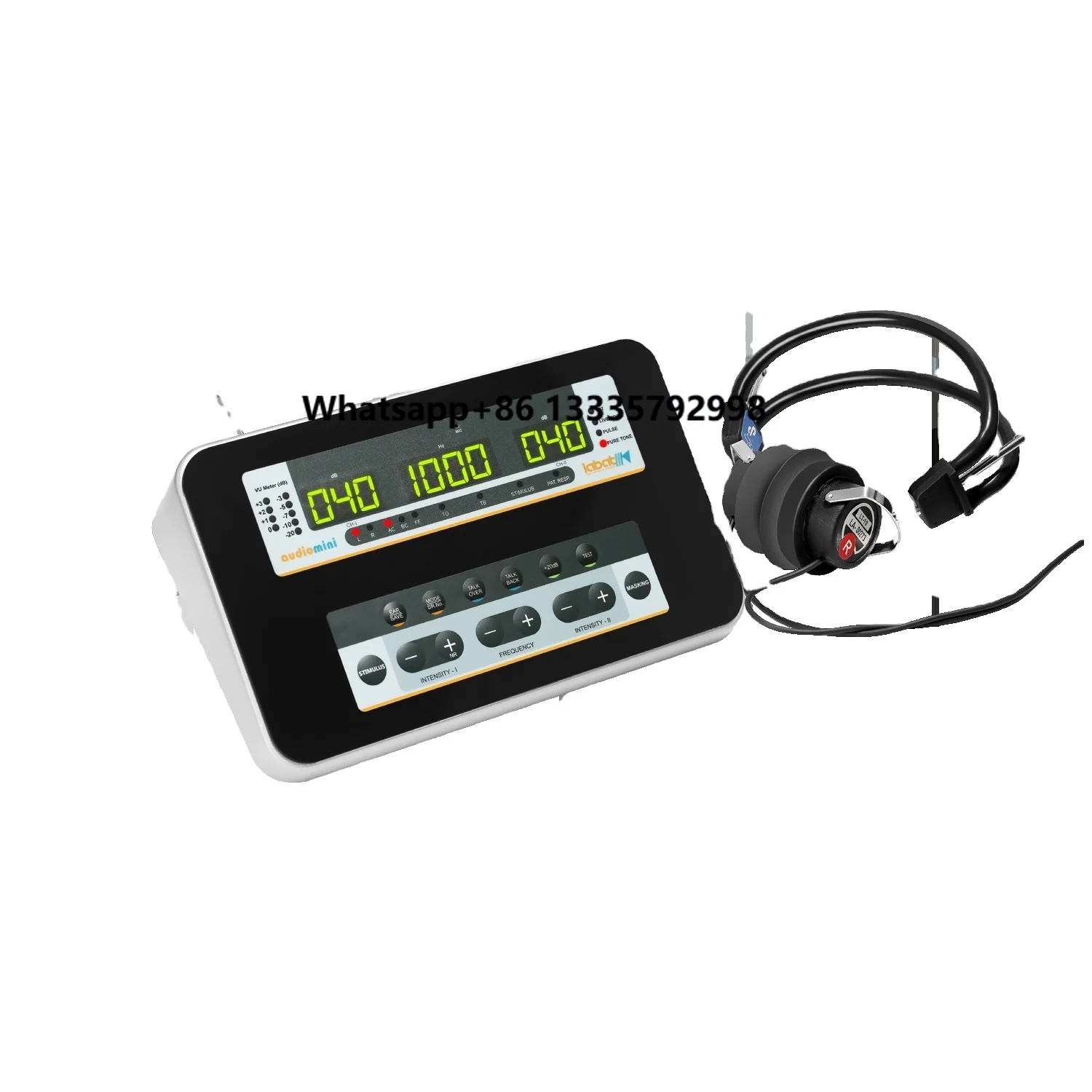 Slim Audiometer for Clinic and Hospital Hearing Test Use Audiomini Portable Audiometer System with Carrying Case Puretone
Slim Audiometer for Clinic and Hospital Hearing Test Use Audiomini Portable Audiometer System with Carrying Case Puretone