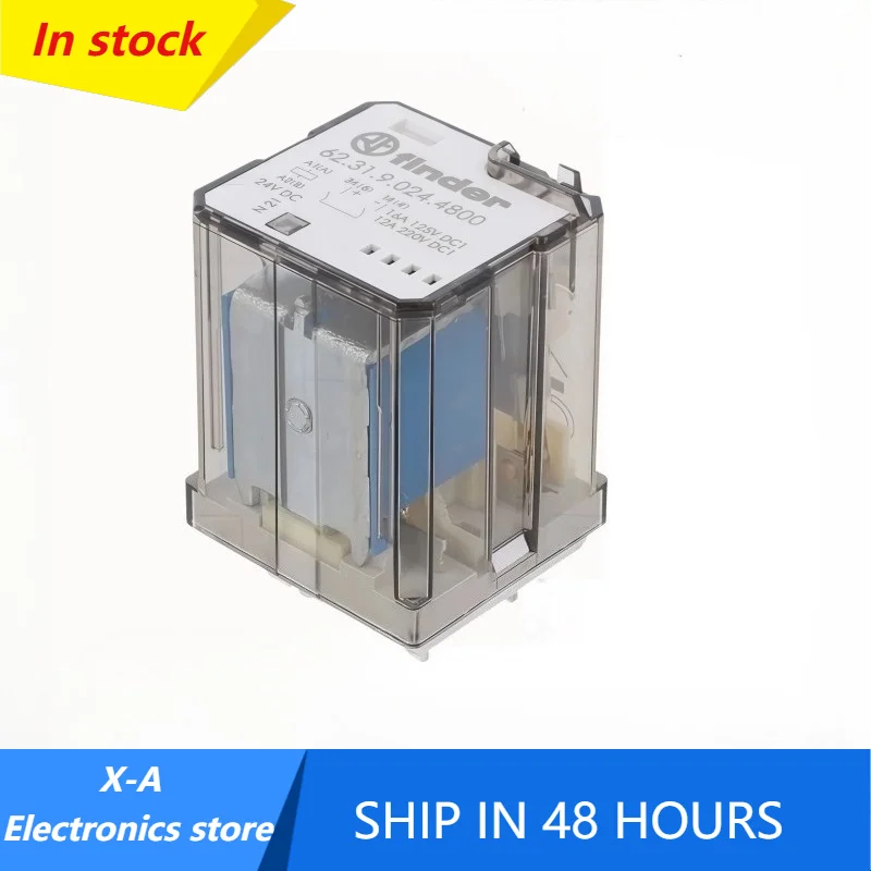 New 1pcs/lot 62.31.9.024.4800 24V High power intermediate relay 4pins
New 1pcs/lot 62.31.9.024.4800 24V High power intermediate relay 4pins