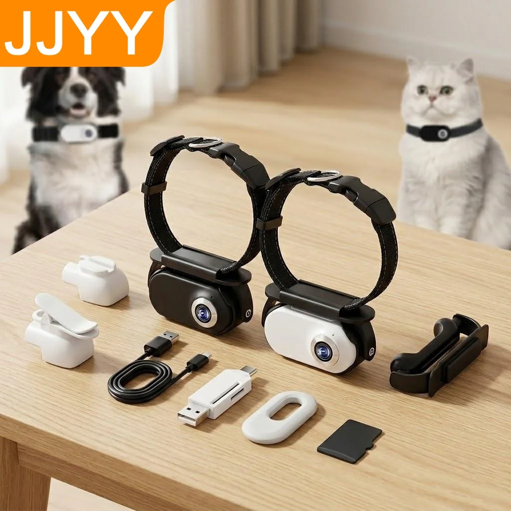 1080P HD Wireless Pet Camera Collar Mini Body Cam Indoor Outdoor Video Recording Dog Accessories
1080P HD Wireless Pet Camera Collar Mini Body Cam Indoor Outdoor Video Recording Dog Accessories