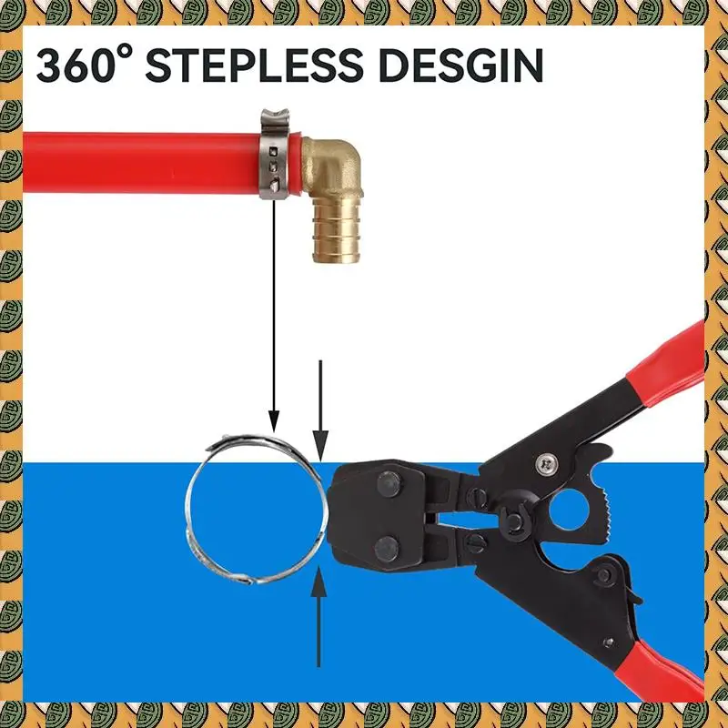 A77I 200 шт. 1/2-дюймовые зажимные кольца Pex Cinch, высококачественные обжимные кольца из нержавеющей стали 304, зажимные кольца для фитинга труб Pex
A77I 200 шт. 1/2-дюймовые зажимные кольца Pex Cinch, высококачественные обжимные кольца из нержавеющей стали 304, зажимные кольца для фитинга труб Pex