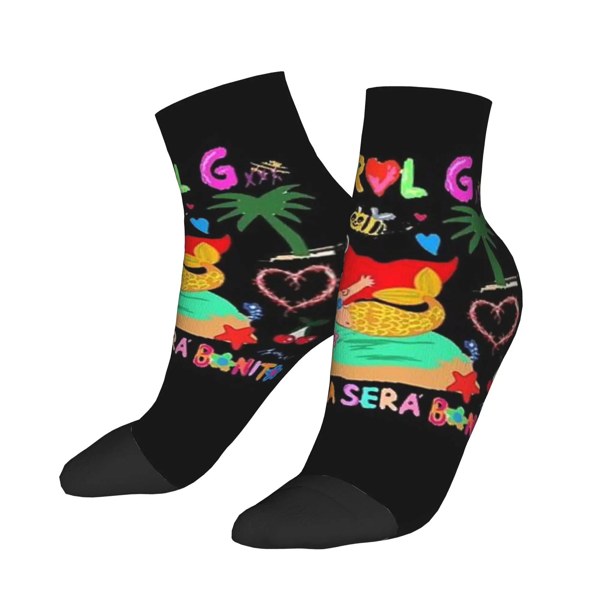 Носки Manana Sera Bonito Karol G, чулки высокого качества в стиле Харадзюку, всесезонные носки, аксессуары для мужчин и женщин, подарки 
Носки Manana Sera Bonito Karol G, чулки высокого качества в стиле Харадзюку, всесезонные носки, аксессуары для мужчин и женщин, подарки