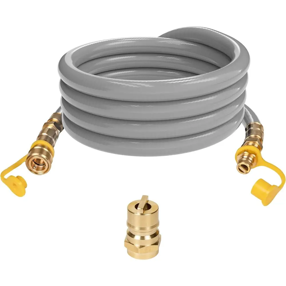 15-oot Natural Gas Hose with Adapter, 3/4-Inch Diameter, or Tri uel Generat
15-oot Natural Gas Hose with Adapter, 3/4-Inch Diameter, or Tri uel Generat