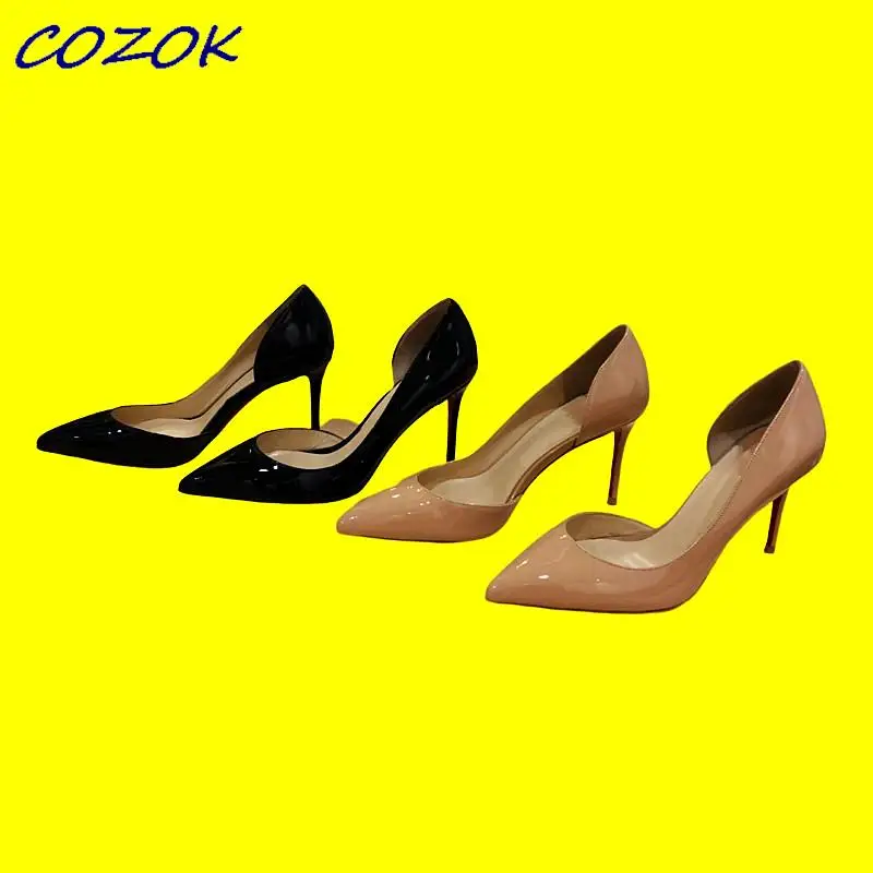 23 новые импортные итальянские гибридные овечьи внутренние кожаные подошвы 6,5 см 8,5 см 10 см 12 см женские элегантные кожаные туфли 
23 новые импортные итальянские гибридные овечьи внутренние кожаные подошвы 6,5 см 8,5 см 10 см 12 см женские элегантные кожаные туфли