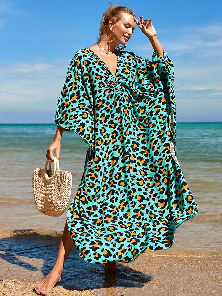 Green Leopard Dot Beach Cover-ups Kaftan Robe Sexy Neckline Crochet Dress 2023 Summer Women Swimsuit Beachwear Female Outfits
Green Leopard Dot Beach Cover-ups Kaftan Robe Sexy Neckline Crochet Dress 2023 Summer Women Swimsuit Beachwear Female Outfits