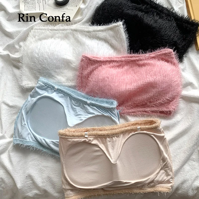 Rin Confa Summer Plush Suspender Vest Ins Tide Slim Short Sexy Crop Tops With Chest Pad Beautiful Sweet Fashion All-Match Top
Rin Confa Summer Plush Suspender Vest Ins Tide Slim Short Sexy Crop Tops With Chest Pad Beautiful Sweet Fashion All-Match Top