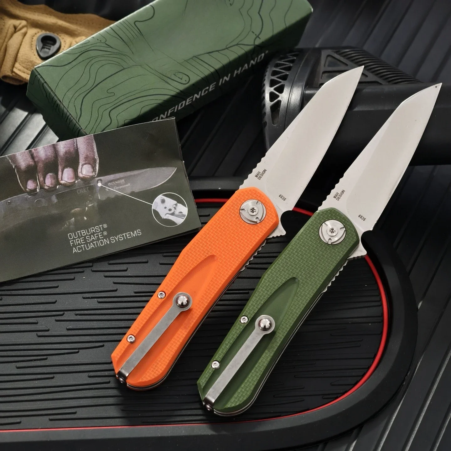 Карманный складной нож EDC из стали 8Cr13Mov 6535, с ручкой G10, подходит для охоты в джунглях, самообороны и т. д.
Карманный складной нож EDC из стали 8Cr13Mov 6535, с ручкой G10, подходит для охоты в джунглях, самообороны и т. д.