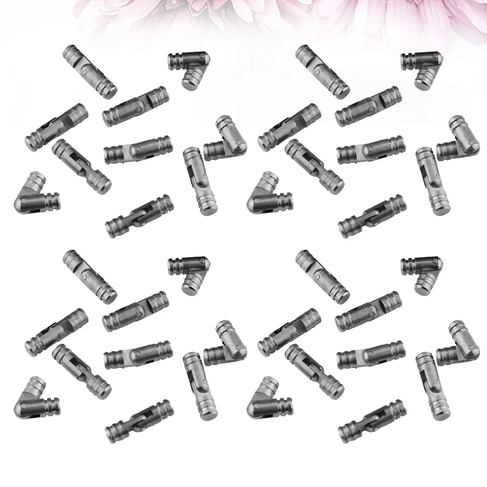 50Pcs Stainless Steel Jewelry Box Hinges Spring Heavy Duty Automatic Self Closing Case Hinges Metal Cylindrical Silver 5x25mm
50Pcs Stainless Steel Jewelry Box Hinges Spring Heavy Duty Automatic Self Closing Case Hinges Metal Cylindrical Silver 5x25mm