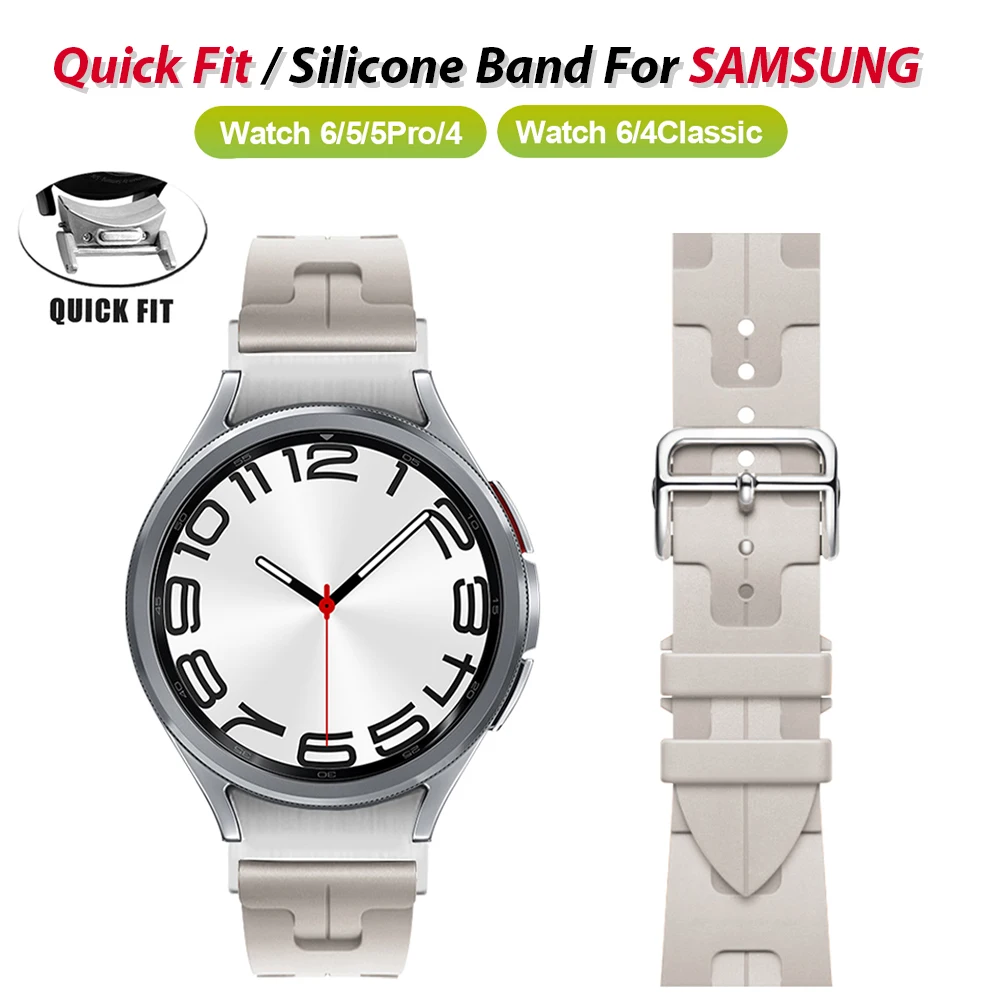 Ремешок силиконовый для Samsung Galaxy Watch 4 6 Classic, мягкий спортивный быстросъемный браслет без зазора для Galaxy 5 Pro, 47 мм 43 мм 40 мм 44 мм
Ремешок силиконовый для Samsung Galaxy Watch 4 6 Classic, мягкий спортивный быстросъемный браслет без зазора для Galaxy 5 Pro, 47 мм 43 мм 40 мм 44 мм