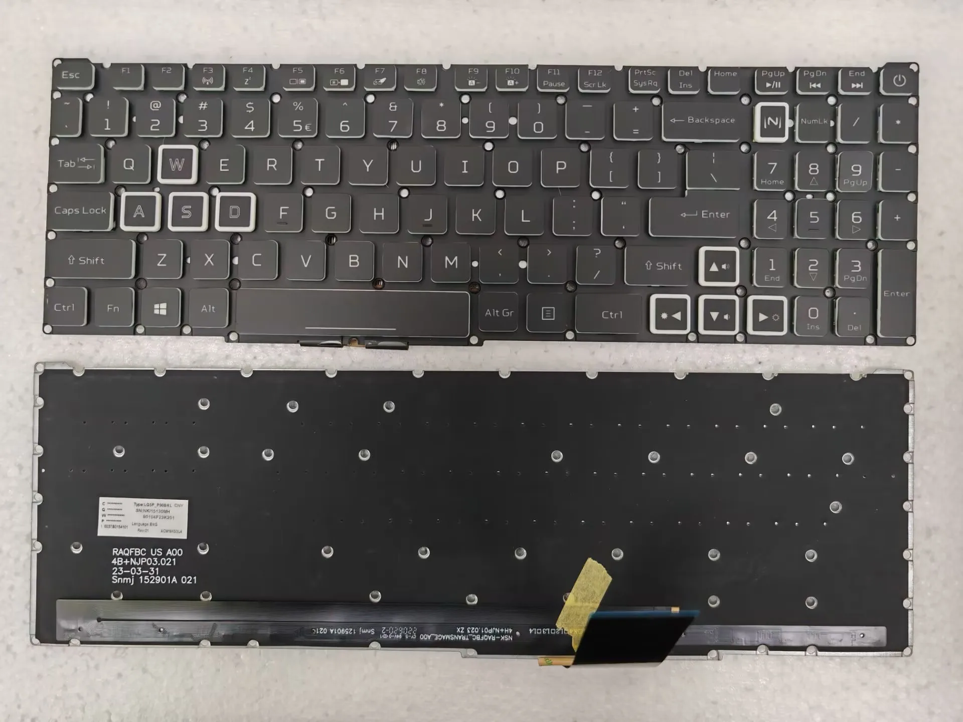 Клавиатура с подсветкой для Acer Nitro 5 AN515-56 AN515-57 AN515-45 Predator Helios 300 PH315-54
Клавиатура с подсветкой для Acer Nitro 5 AN515-56 AN515-57 AN515-45 Predator Helios 300 PH315-54