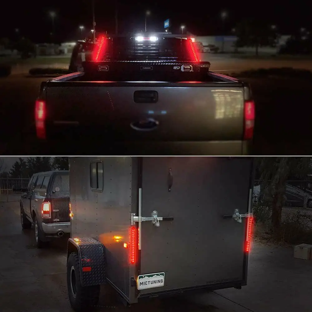 Trailer Tail Light Bar 10 Inch 15 LED 10-30V Brake Stop Turn Trailer Identification Light Assembly For Trailer Car Truck Boat
Trailer Tail Light Bar 10 Inch 15 LED 10-30V Brake Stop Turn Trailer Identification Light Assembly For Trailer Car Truck Boat