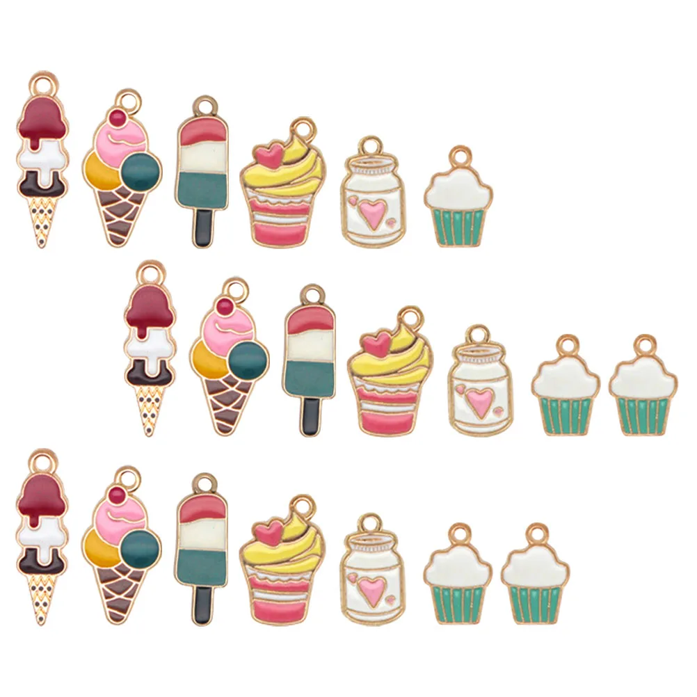40pcs Dessert Keychain Alloy Charms Bright Details Safe Electroplating Jewelry Making Accessories Gifts Enamel Themes
40pcs Dessert Keychain Alloy Charms Bright Details Safe Electroplating Jewelry Making Accessories Gifts Enamel Themes