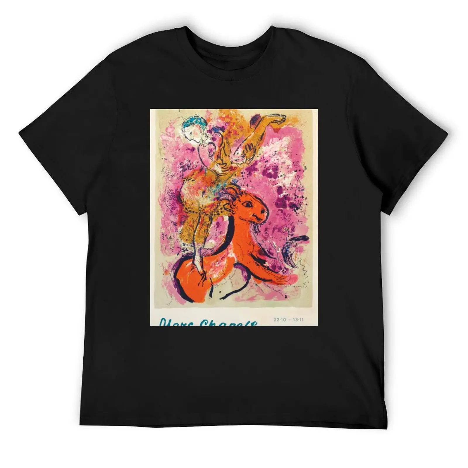 Marc Chagall Exhibition poster The Red Rider T-Shirt boys whites summer tops men workout shirt
Marc Chagall Exhibition poster The Red Rider T-Shirt boys whites summer tops men workout shirt