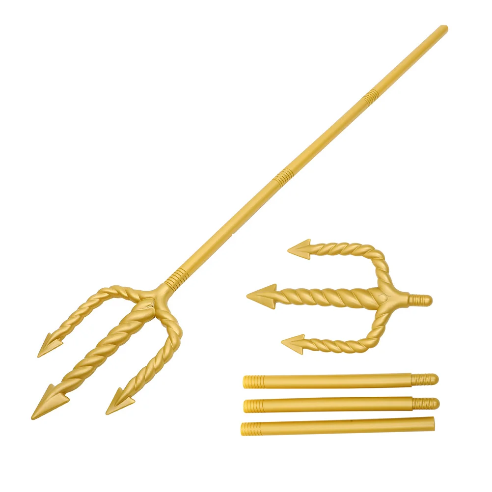 2pcs Spiral Trident Golden Safe Halloween Party Supplies Cosplay Event Staff Accessories
2pcs Spiral Trident Golden Safe Halloween Party Supplies Cosplay Event Staff Accessories