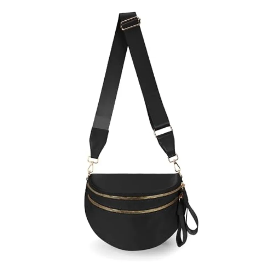 FEIBOON Spacious Nylon Crossbody Bag Bum Bag Handbags Wallets Purses Trendy Shoulder Bag for Women
FEIBOON Spacious Nylon Crossbody Bag Bum Bag Handbags Wallets Purses Trendy Shoulder Bag for Women