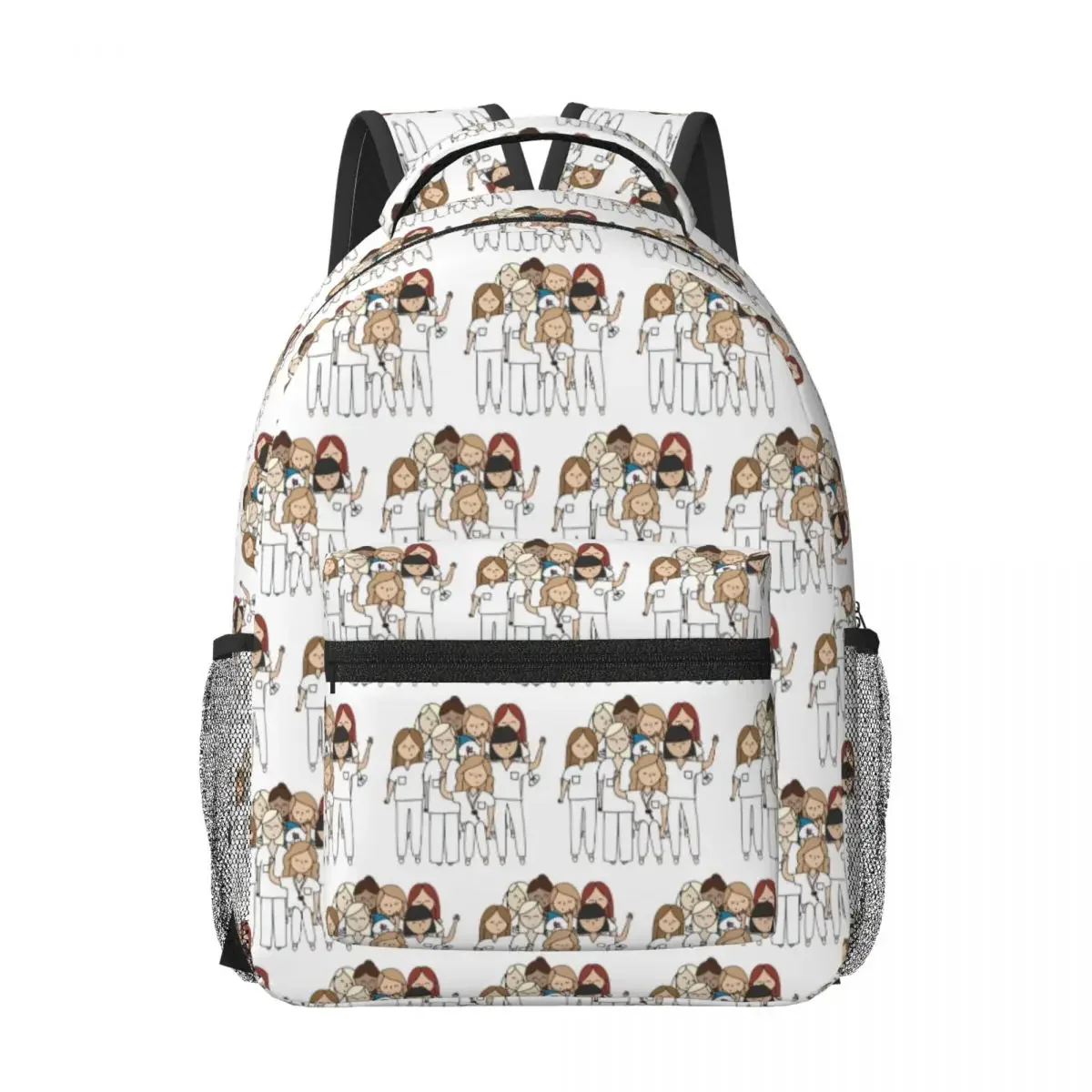 Enfermera En Apuros Doctor Nurse Medical Backpacks Bookbag Students School Bags Portability Laptop Rucksack Shoulder Bag
Enfermera En Apuros Doctor Nurse Medical Backpacks Bookbag Students School Bags Portability Laptop Rucksack Shoulder Bag