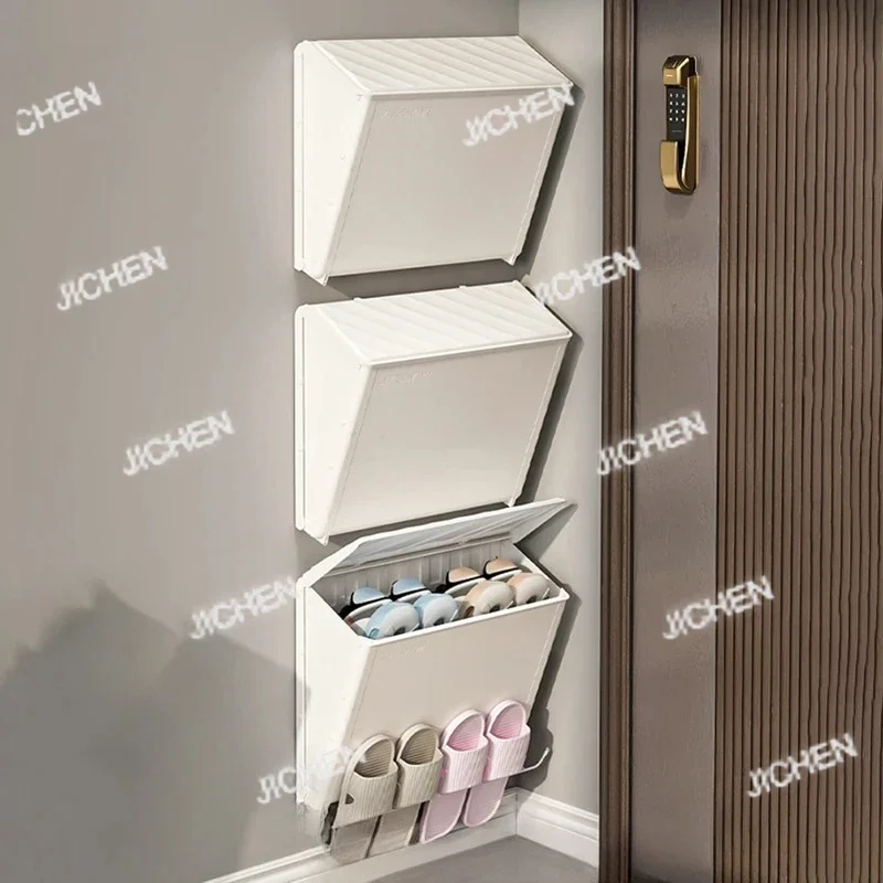 HS Ultra-thin Plastic Shoe Cabinets Home Entrance Wall-mounted Shoe Storage Cabinet Space-saving Slipper Rack Living Room Furnit
HS Ultra-thin Plastic Shoe Cabinets Home Entrance Wall-mounted Shoe Storage Cabinet Space-saving Slipper Rack Living Room Furnit