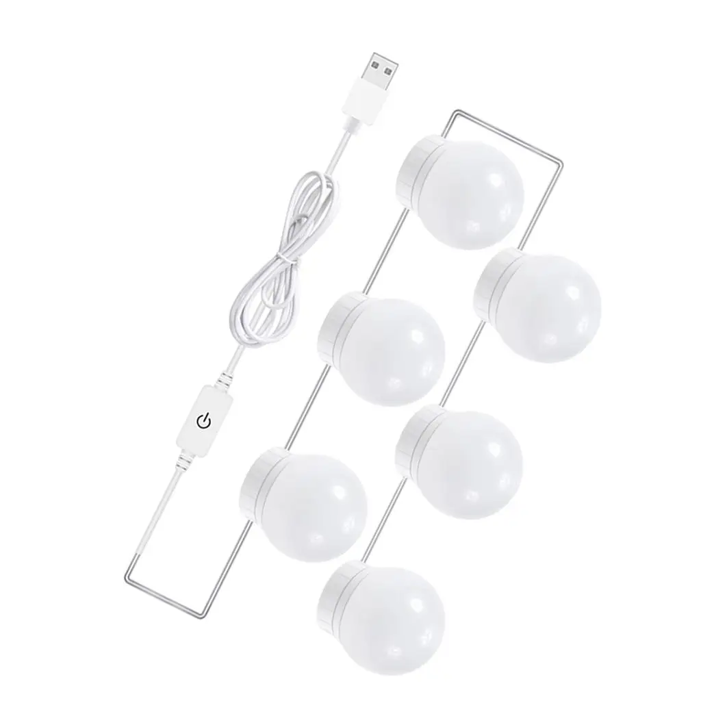 USB 6/10/14 Bulbs DIY Makeup Mirror Lights Vanity Hollywood Lights for Bathroom Wall Mirror, Changing Clothes Mirror
USB 6/10/14 Bulbs DIY Makeup Mirror Lights Vanity Hollywood Lights for Bathroom Wall Mirror, Changing Clothes Mirror