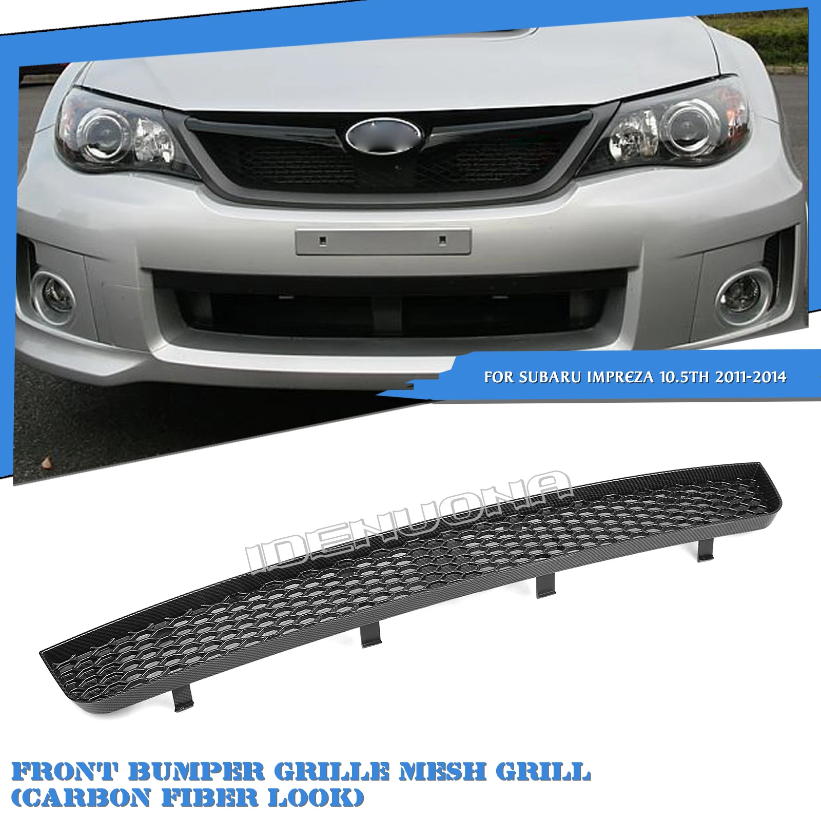 Front Bumper Radiator Hood Grille Lower Grill Frame With Insects Prevention Grid Mesh Cover For Subaru Impreza 10.5th 2011-2014
Front Bumper Radiator Hood Grille Lower Grill Frame With Insects Prevention Grid Mesh Cover For Subaru Impreza 10.5th 2011-2014