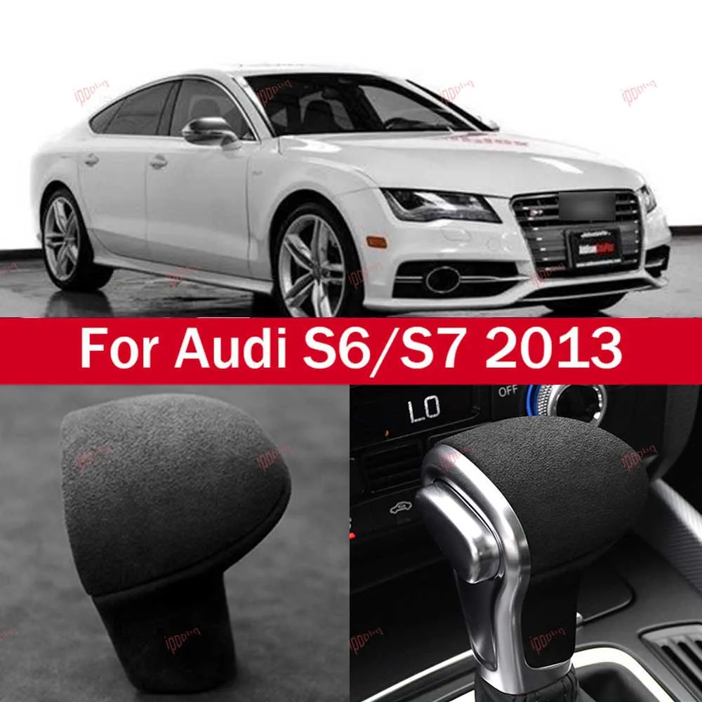 Black Gear Shifter Knob Frame Sticker Cover Interior Head Trim Suede For Audi S6 S7 2013
Black Gear Shifter Knob Frame Sticker Cover Interior Head Trim Suede For Audi S6 S7 2013