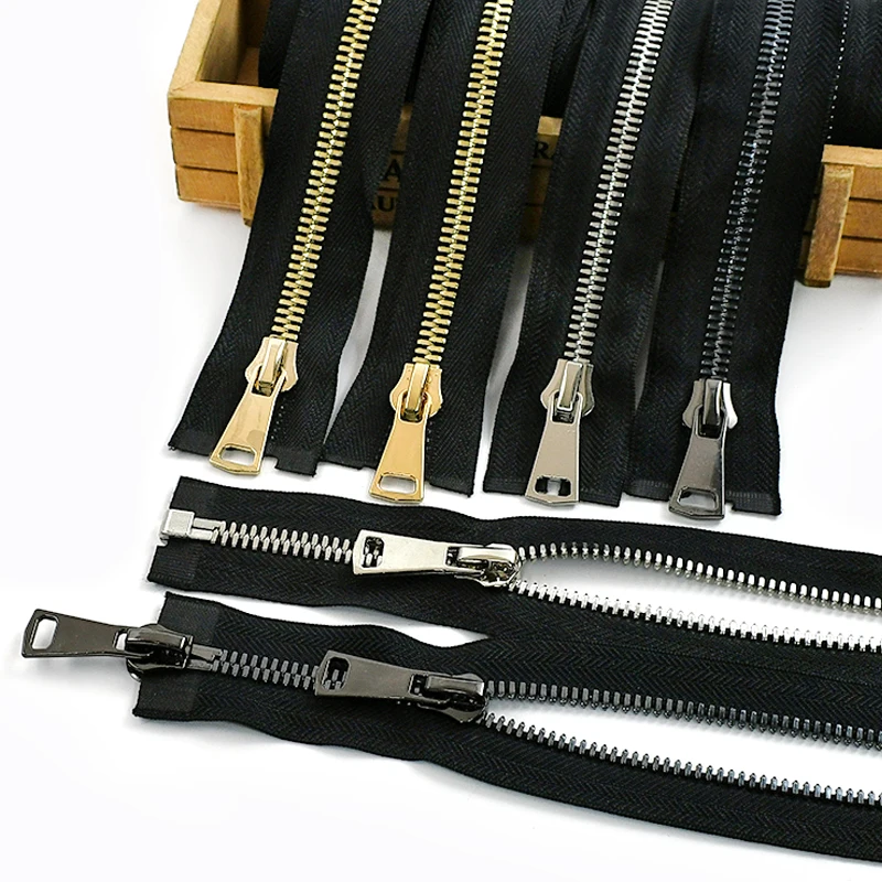 1Pc Meetee 8# 70-100cm Double Slider Auto Lock Metal Zipper Sewing Bag Jacket Open-End Zips Clothing Coat Replacement Repair Kit
1Pc Meetee 8# 70-100cm Double Slider Auto Lock Metal Zipper Sewing Bag Jacket Open-End Zips Clothing Coat Replacement Repair Kit