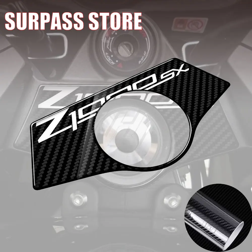 3D Carbon Fiber Triple Tree Yoke Cover Protector Tank Pad motorcycle front fork sticker For Kawasaki Z1000SX 2011-2017
3D Carbon Fiber Triple Tree Yoke Cover Protector Tank Pad motorcycle front fork sticker For Kawasaki Z1000SX 2011-2017
