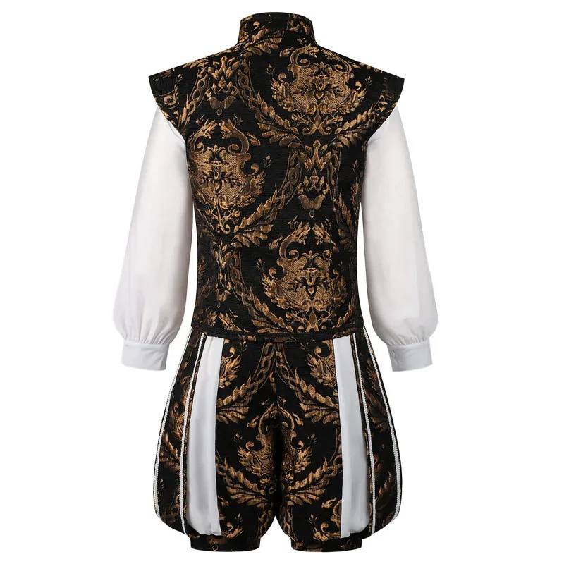 15th Century Renaissance Elizabethan Tudor King Cosplay Costume for Men Medieval Vintage Luxury Prince Outfits Vest With Pants
15th Century Renaissance Elizabethan Tudor King Cosplay Costume for Men Medieval Vintage Luxury Prince Outfits Vest With Pants