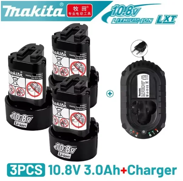 Makita10.8V original battery BL1013 BL1020 BL1030, DF030D Makita 10.8v/12V charger, replacement tool 10.8v MakitabatteryBL1030
Makita10.8V original battery BL1013 BL1020 BL1030, DF030D Makita 10.8v/12V charger, replacement tool 10.8v MakitabatteryBL1030