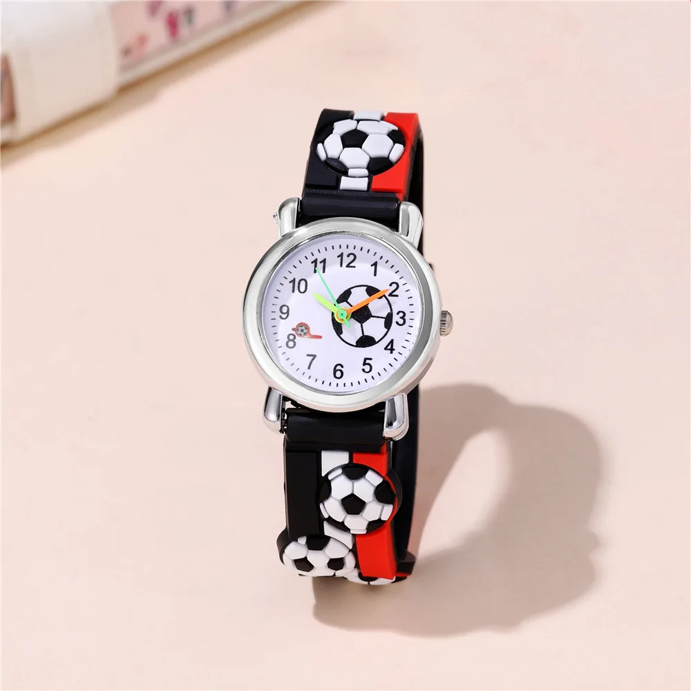 Fashion Children Students Watches Cartoon Football Pattern Sports Watch
Fashion Children Students Watches Cartoon Football Pattern Sports Watch