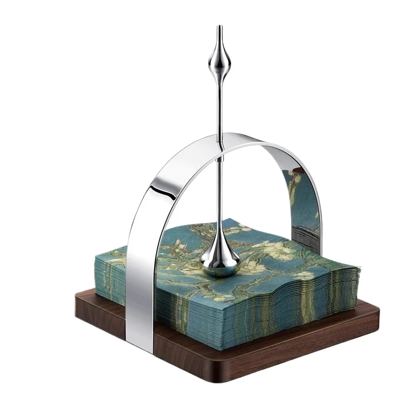 Light luxury stainless steel fixed-point tissue holder, tissue box, paper box, model room, soft packaging hotel supplies
Light luxury stainless steel fixed-point tissue holder, tissue box, paper box, model room, soft packaging hotel supplies