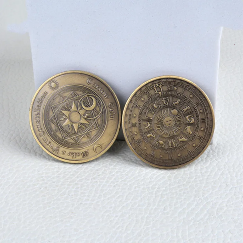 European and American taro bronze commemorative coin constellation Fengshui lucky Sun Moon Guanghua love coin wish coin can play
European and American taro bronze commemorative coin constellation Fengshui lucky Sun Moon Guanghua love coin wish coin can play