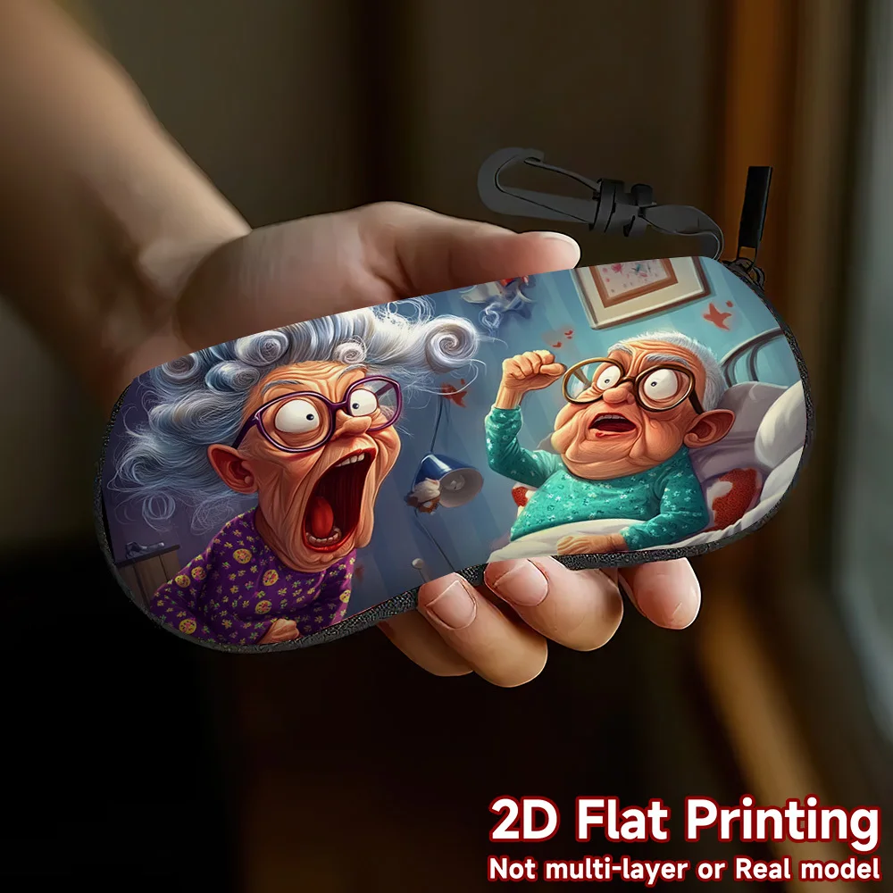"1pc, Painting Style Glasses Case Funny Granny & Grandpa Cartoon, Perfect for Women Playful Accessory for Fashion Glasses
"1pc, Painting Style Glasses Case Funny Granny & Grandpa Cartoon, Perfect for Women Playful Accessory for Fashion Glasses