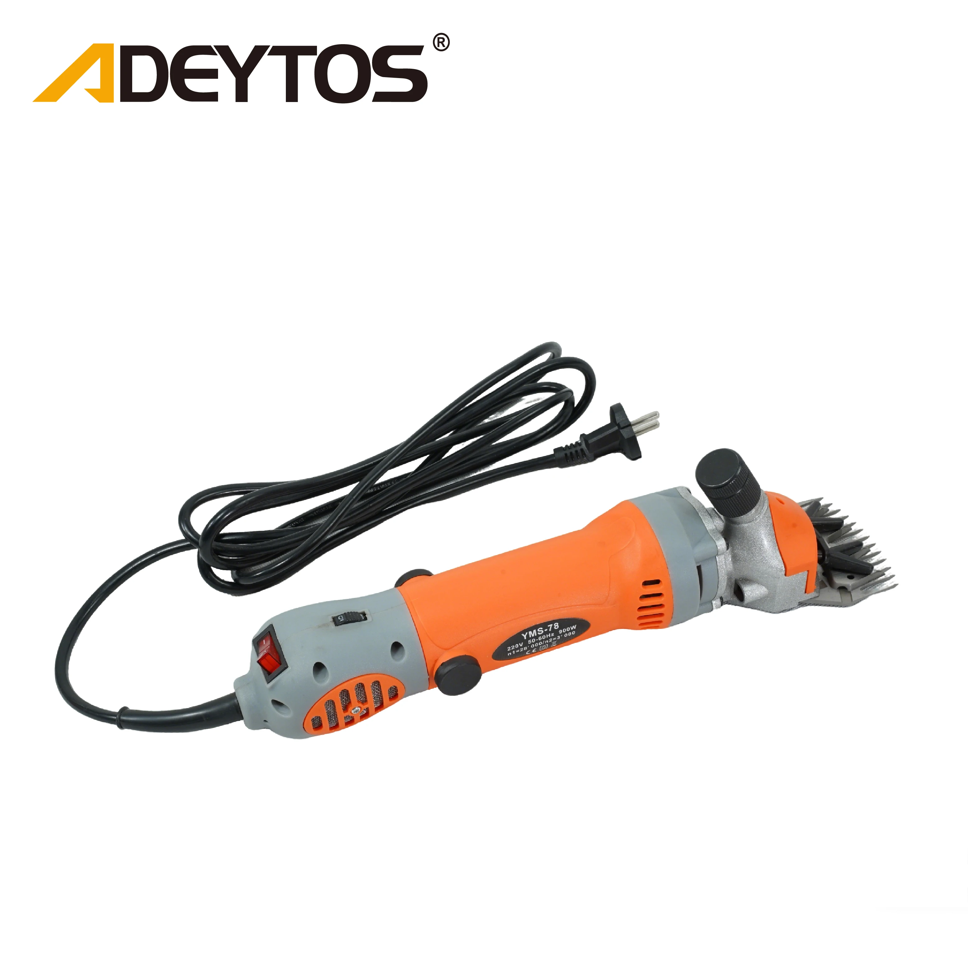 High Quality Brushless Motor Corded Electric Wool Scissors Adjustable Claw Sheep Wool Clipper 30mm Cutting Capacity Shearing
High Quality Brushless Motor Corded Electric Wool Scissors Adjustable Claw Sheep Wool Clipper 30mm Cutting Capacity Shearing