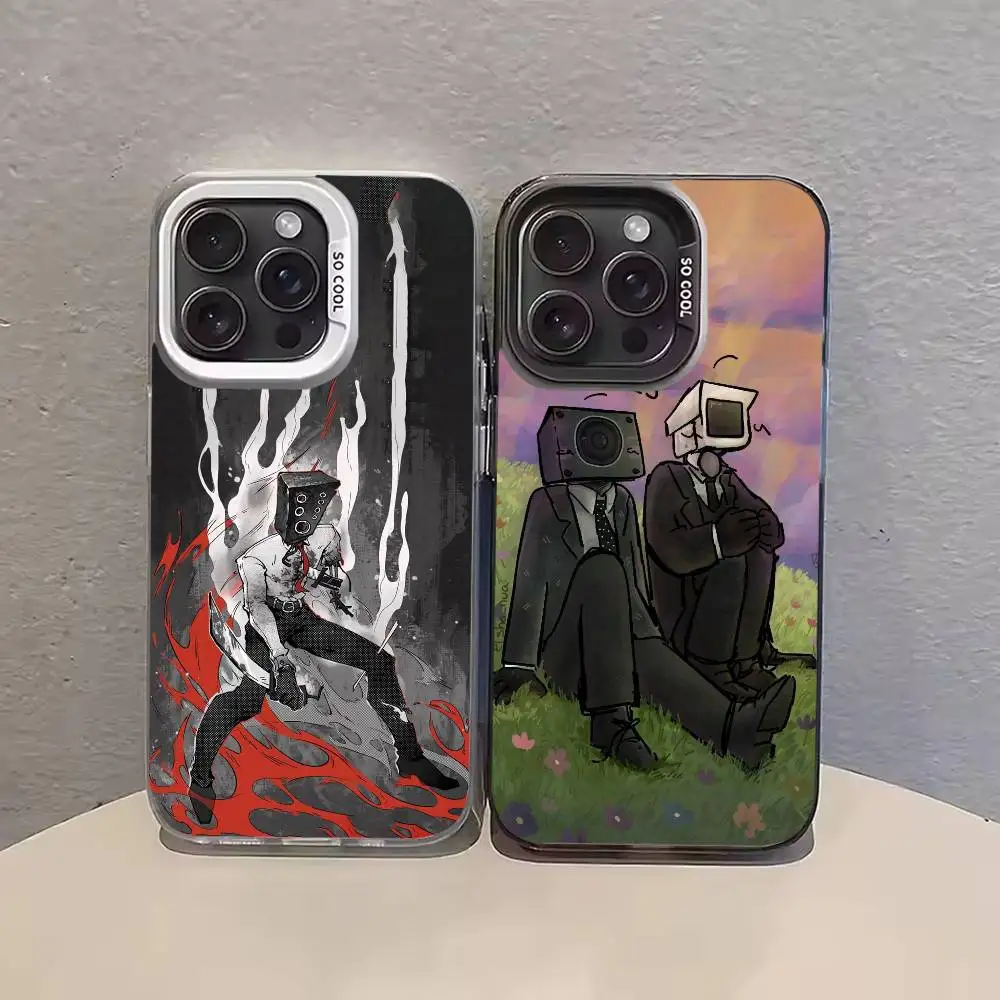 Skibidi T-Toilet Phone Case Color Silver Shell For IPhone 17 16 15 14 13 12 11 Pro Max Plus
Skibidi T-Toilet Phone Case Color Silver Shell For IPhone 17 16 15 14 13 12 11 Pro Max Plus