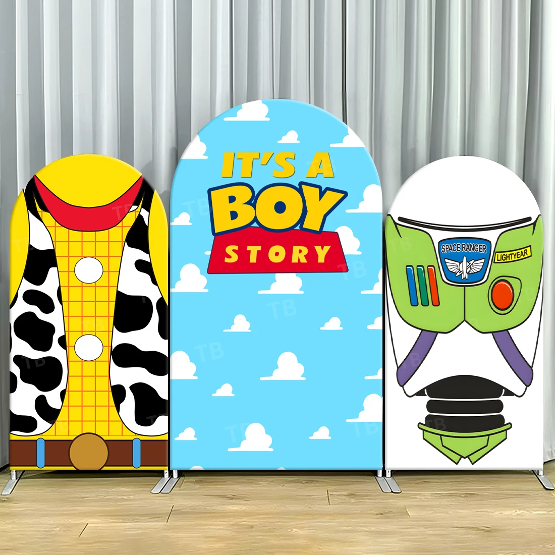 TB Toy Story Arch Backdrop Cover for Kids Birthday Party Decoration Baby Shower Photograph Background Wall Elastic Fabric Props 
TB Toy Story Arch Backdrop Cover for Kids Birthday Party Decoration Baby Shower Photograph Background Wall Elastic Fabric Props