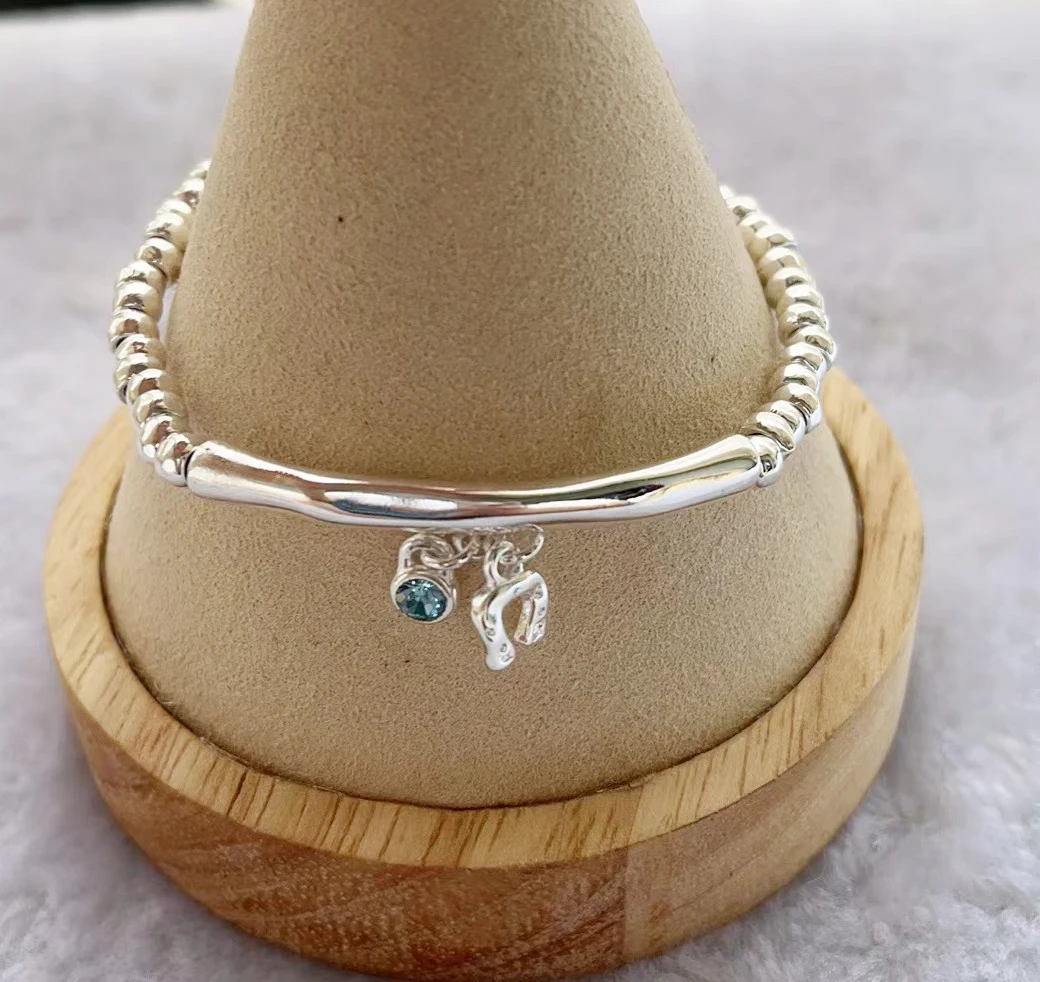 2023 New UNOde50 Fashion Silver Plated 925 Simple Charming Green Gem Women's Bracelet Gift
2023 New UNOde50 Fashion Silver Plated 925 Simple Charming Green Gem Women's Bracelet Gift