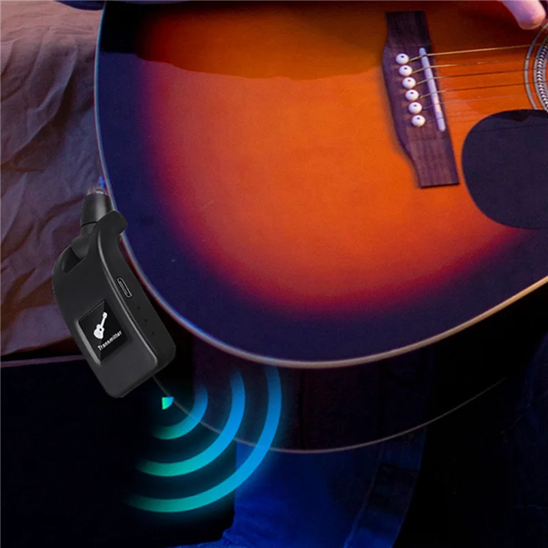 TURE 10X Guitar Wireless System Audio Transmitter Receiver USB Rechargeable Wireless System For Electric Guitar Bass
TURE 10X Guitar Wireless System Audio Transmitter Receiver USB Rechargeable Wireless System For Electric Guitar Bass