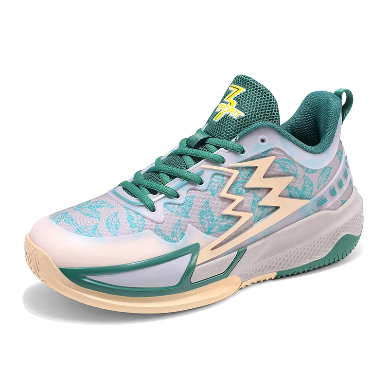 Leather Upper Men's Basketball Sneakers Anti Slip Wear Resistant Shock Absorption Breathable Lightweight Running Casual Sports S
Leather Upper Men's Basketball Sneakers Anti Slip Wear Resistant Shock Absorption Breathable Lightweight Running Casual Sports S
