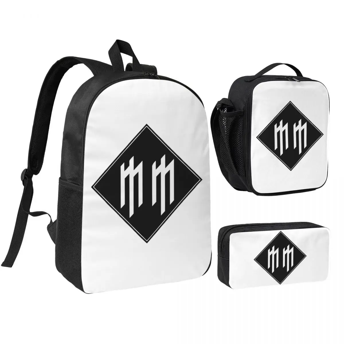 Marilyn Manson Glitch Fan Gift Music Backpack Student BookBag School Bag Shoulder Bags 3ps Insulated Lunch Bag Pencil Case
Marilyn Manson Glitch Fan Gift Music Backpack Student BookBag School Bag Shoulder Bags 3ps Insulated Lunch Bag Pencil Case