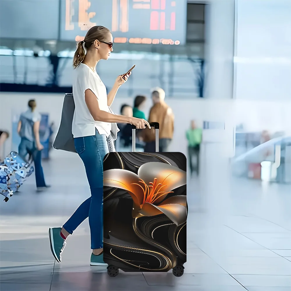 1PC Floral Pattern luggage cover for luggage sizes 18-32 inches; dust and elastic travel accessories to effectively protect y
1PC Floral Pattern luggage cover for luggage sizes 18-32 inches; dust and elastic travel accessories to effectively protect y