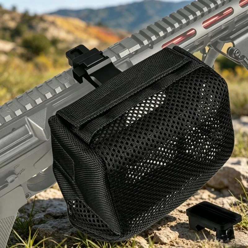 Tactical Fast Detach Shell Collector Cartridge Net Removable Heatproof Trap Mesh Shell Recycle Bullet Holders
Tactical Fast Detach Shell Collector Cartridge Net Removable Heatproof Trap Mesh Shell Recycle Bullet Holders